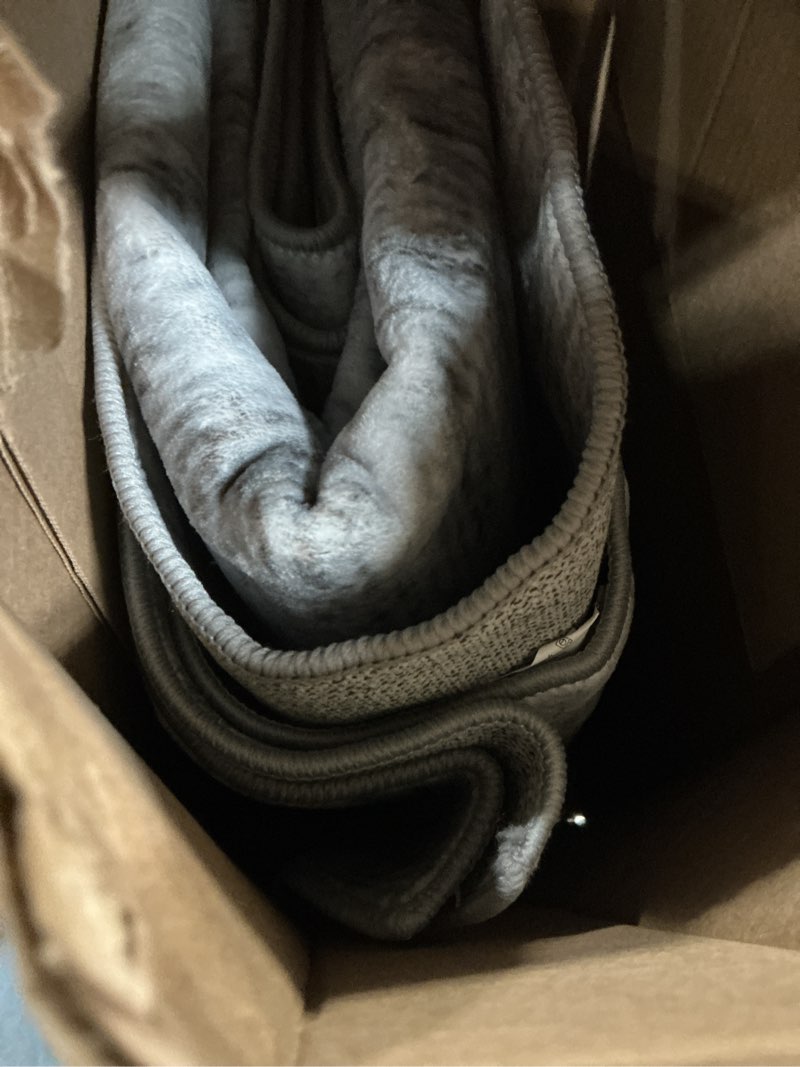 Condition photo showing Good Condition for toneed abstract area rug 6x9 modern washable rug soft non slip rug low pile for bedroom living room dining room grey grey 6x9feet