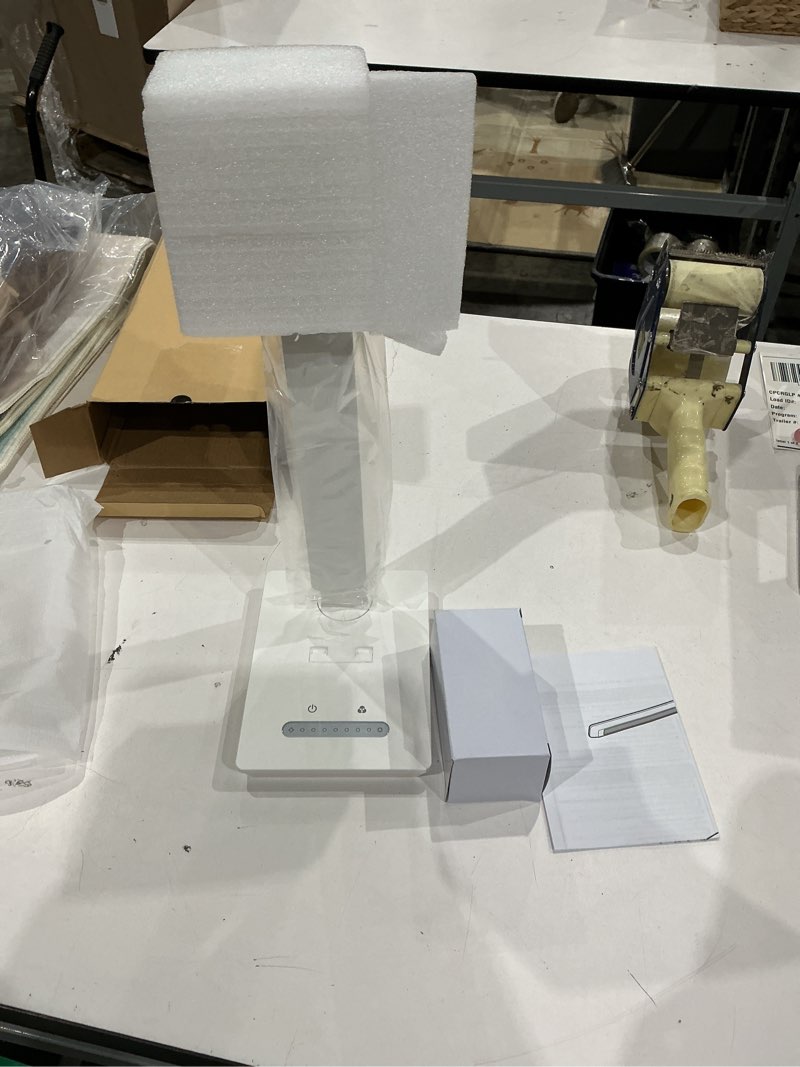 Condition photo showing Good Condition for uk plug adapter desk lamp for 9 level brightness touch control & 5 lighting modes, 14w 900lm dimmable eye-caring reading led desk light with usb charging port, dimmable home office desk light