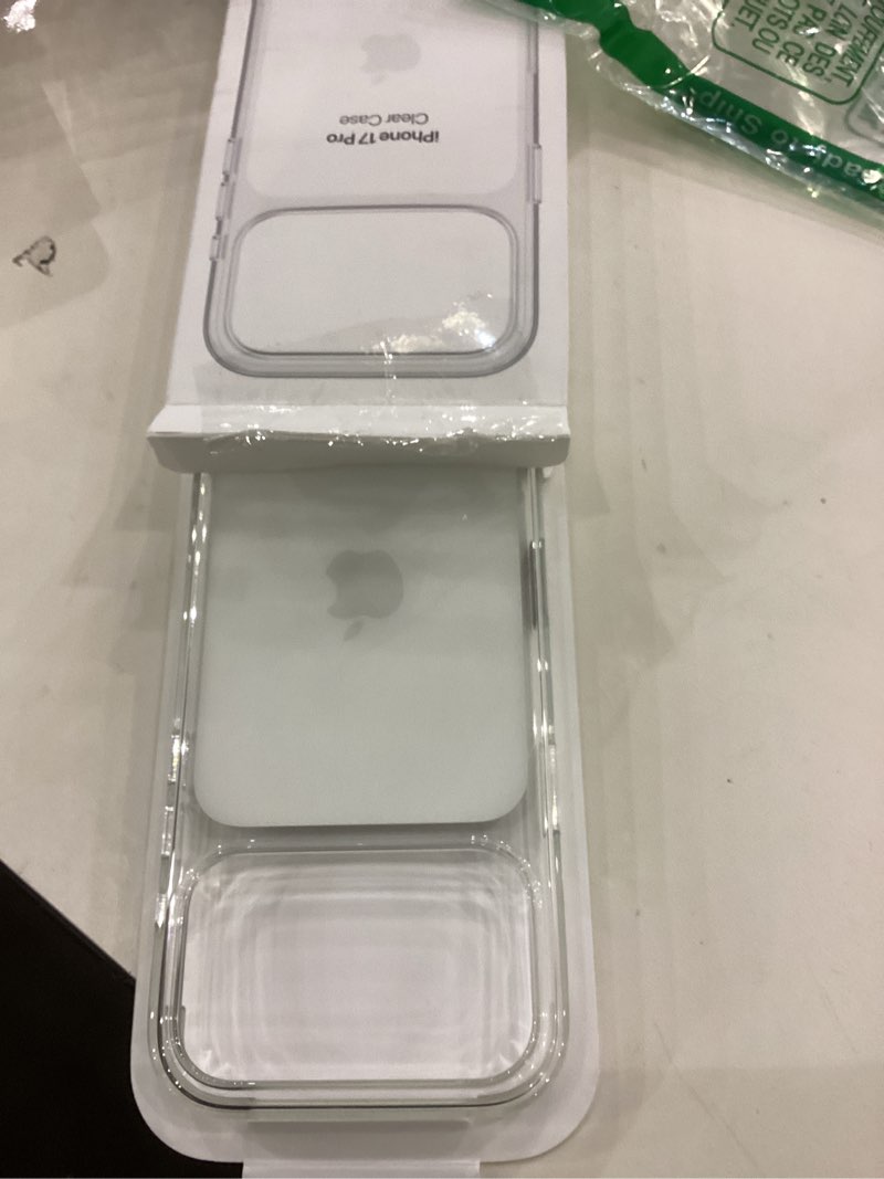 Condition photo showing Good Condition for Apple iPhone 17 Pro Clear Case with MagSafe MagSafe and Camera Control: Lightweight Phone Case, Wireless Charging Compatible, Smooth Glossy Finish iPhone 17 Pro Clear Clear