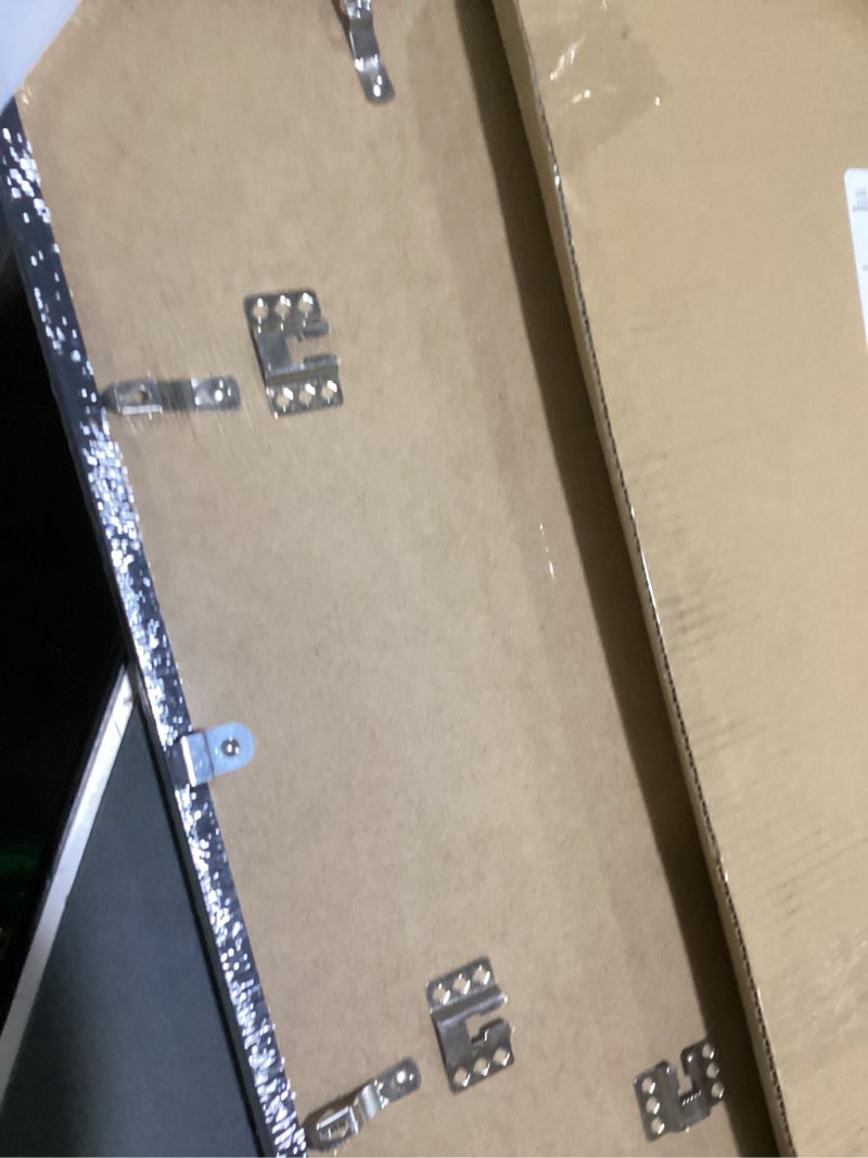 Condition photo showing Good Condition for upsimples 20x26 picture frame, display pictures 18x24 with mat or 20 x 26 without, wall hanging poster frames, black, 1 pack black 20x26