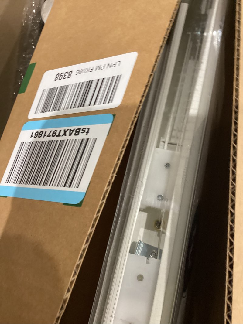 Condition photo showing Good Condition for Allesin Cellular Shades Cordless Blackout Honeycomb Blinds for Indoor Windows, Thermal Insulated Window Shades Noise Reduction, Easy to Install, Perfect for Bedroom/Living Room, Grey 35" W x 64" H Gray-white (Blackout) 35"W x 64"H