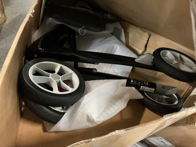Condition photo showing Good Condition for byacre carbon ultralight rollator walker with organizer bag, wide track, 18.5" x 24" seat (w x h), black black wide track
