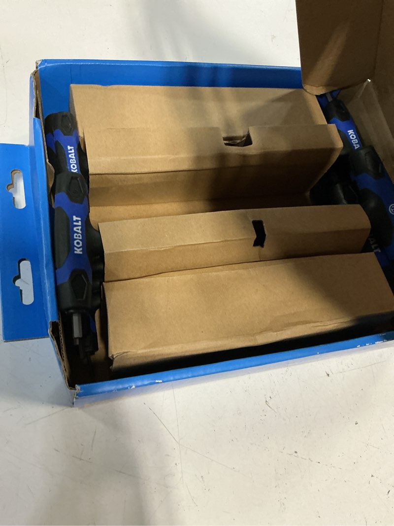 Condition photo showing As Is for kobalt assorted t-handle metric and standard