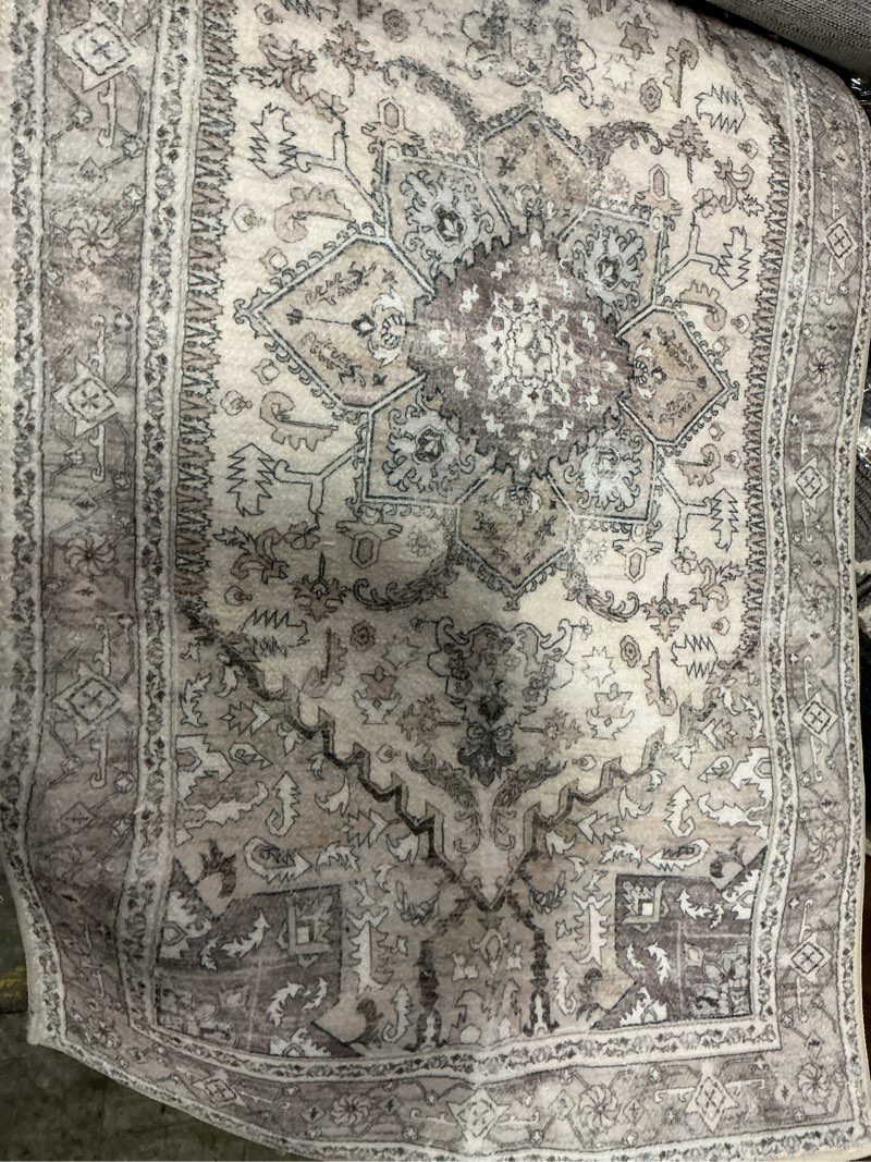 machine washable rug 2’ - vintage design large area rugs with non slip rugs