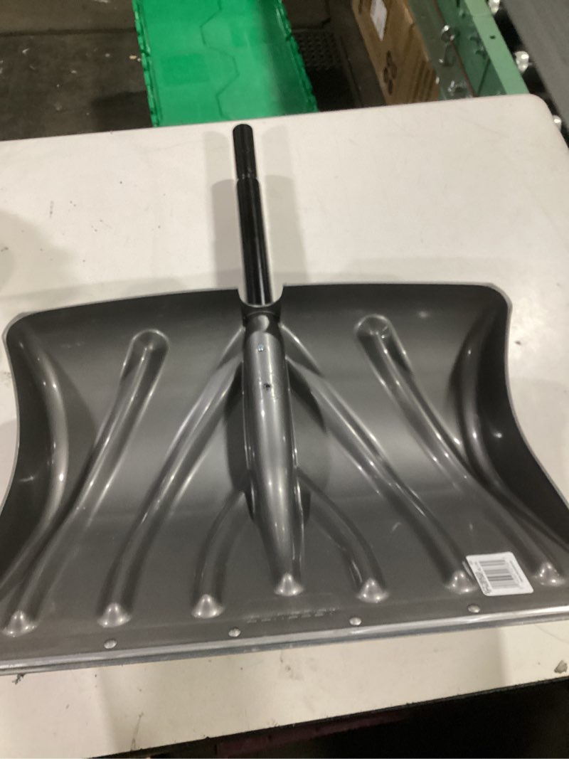 Condition photo showing Good Condition for (missing handle) suncast 20\" combination snow shovel/pusher, grey/black sc2700kdd