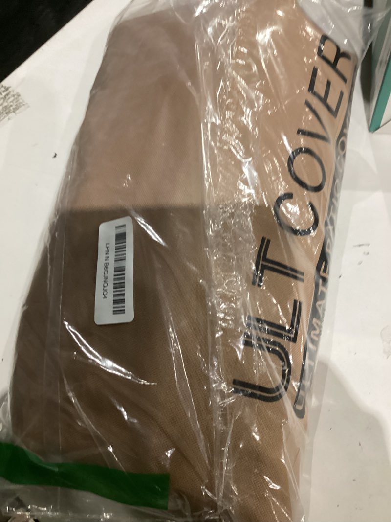 Condition photo showing Good Condition for ultcover waterproof patio ottoman cover square outdoor side table furniture covers size 22l x 22w x 18h inch 22x22 inch brown