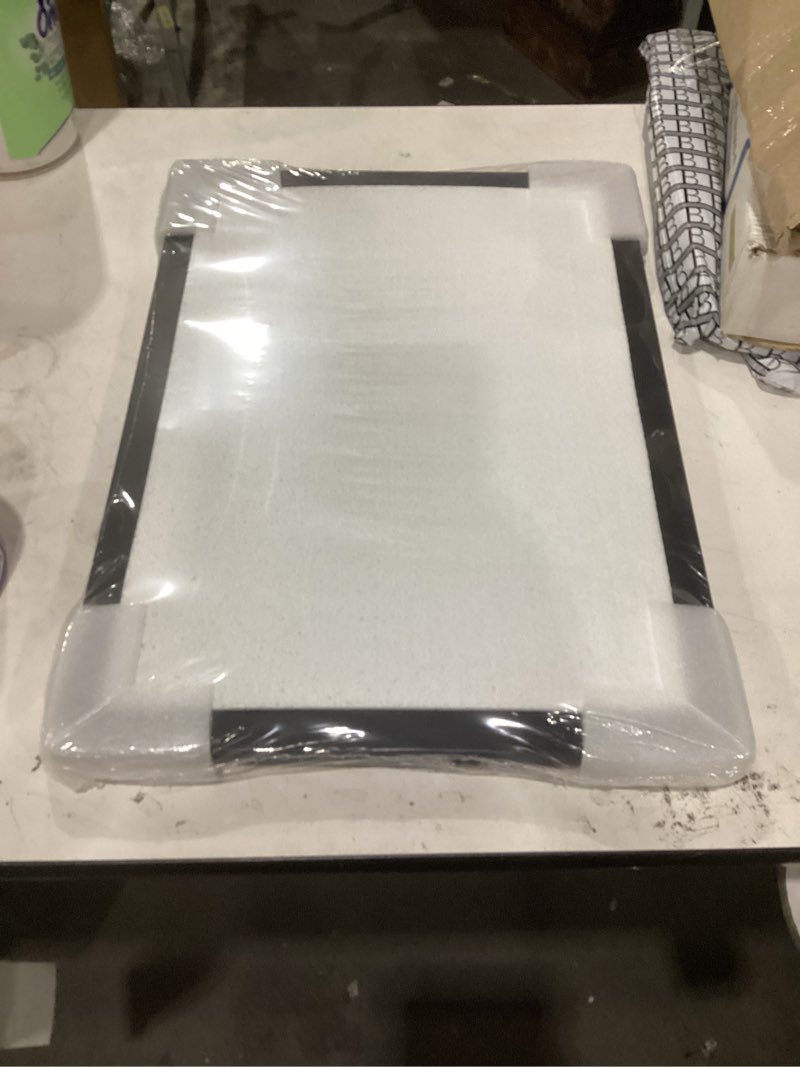 Condition photo showing New/Like New for picrit double 8.5x11 black wood diploma/document frame with tempered glass & black over gold mat, and display 14x20 degree certificate frame without mat for wall, 1 pack black double 8.5x11?14x20 diploma without mat?