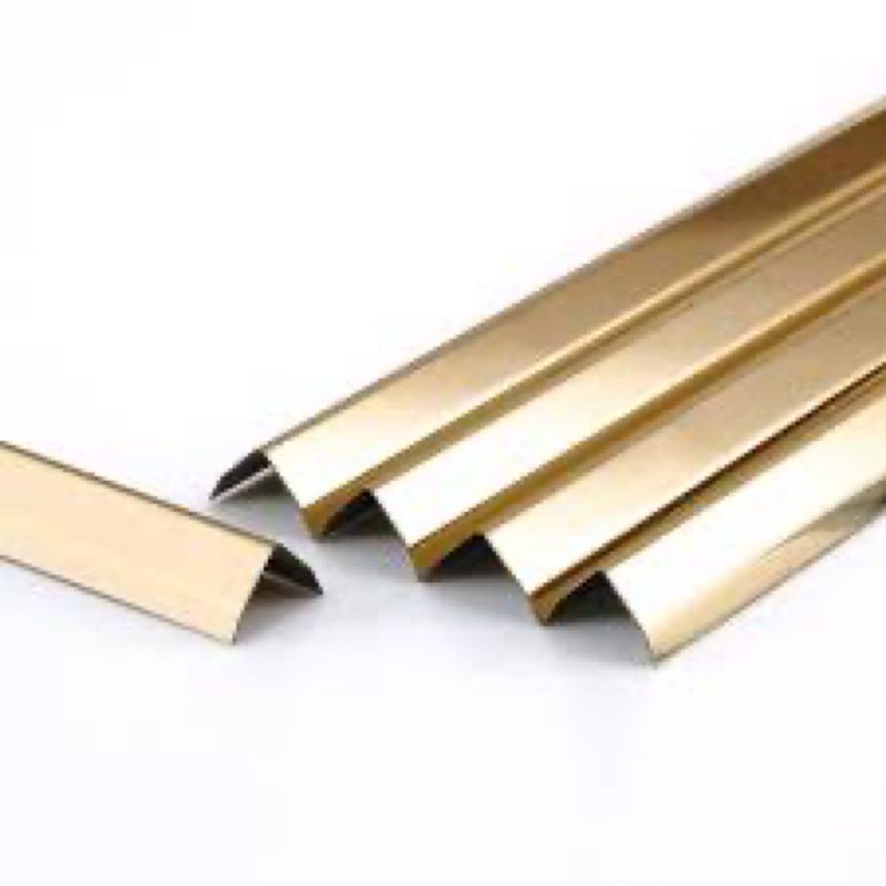 0.5x0.5x48 inches 304 stainless steel golden wall corner guards (10-pack) heavy duty rounded corner protector, smooth folded edge design for wall protection stainless steel slab 0.5x0.5x48 inches golden 10