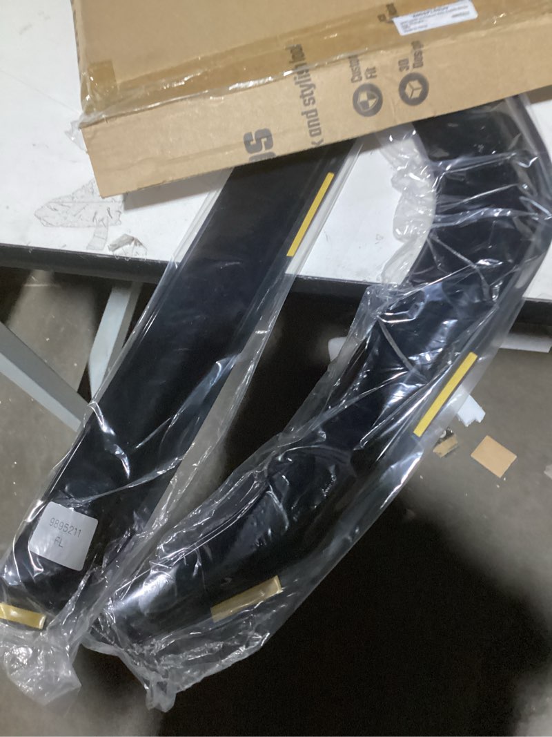 Condition photo showing Good Condition for in-Channel Rain Guards Fit for Jeep Wrangler JL 2018-2025 Black Extra Durable Shatterproof Side Window Deflectors Fit for Jeep Gladiator 2020-2025, Window Visors, Wind Deflectors - 4 PCS Fit for Jeep Wrangler JL 2018-2025 in Channel