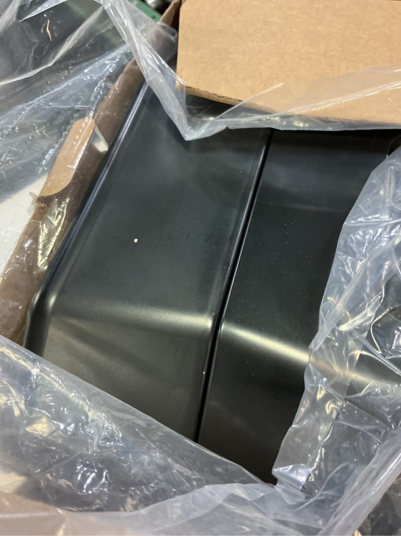 Condition photo showing Good Condition for URPOWER 3-in-1 Elevated Dog Bowls - Mess Proof Double Deck 4 Height Adjustable Raised Stand with 2 Stainless Steel Food Bowls & Licking Plate for Small, Medium & Large Dogs Black (3-in-1 with Stainless Steel Bowls & Licking Plate)
