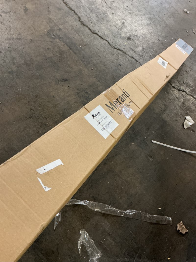 Condition photo showing Good Condition for Meranti Aluminum Handrail for Indoor or Outdoor Steps and Stairs – Hand Rails for Elderly – DIY Complete Stair Railing Kit (AHR, Black Textured, 7' Length) 7' length Black Textured