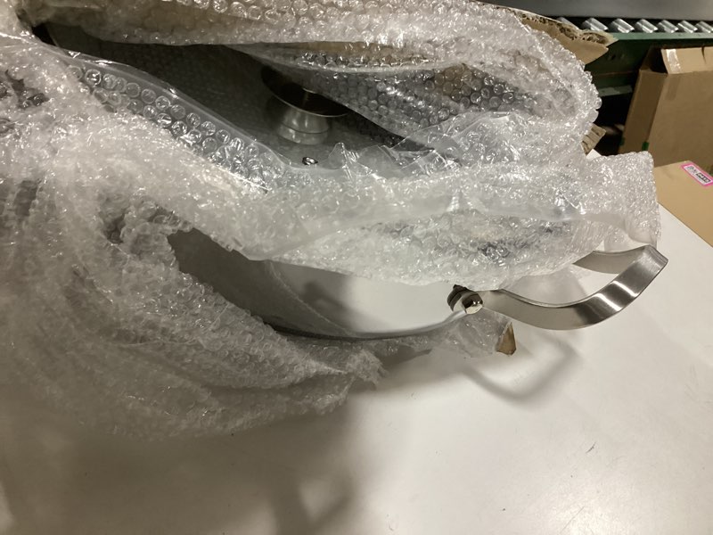 Condition photo showing Good Condition for Wok Pan,Hybrid Nonstick 14 Inch Wok with Lid,Induction Non Stick Stainless Steel Large Deep Woks&Stir-Fry Pans,Stay-Cool Handle Skillets,PFOA Free Cookware 14 Inch Wok Pan
