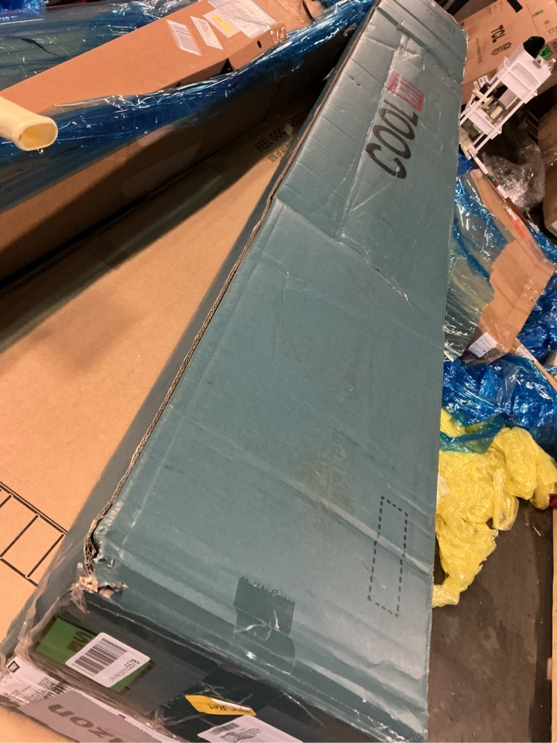 Condition photo showing New/Like New for King Size Mattress, 12 Inch Hybrid Memory Foam King Mattress in a Box, Pressure Relief for Back Support, Medium Firm, Individually Pocket Springs, 100-Night Trial & CertiPUR-US Certified, White