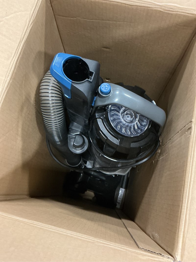 Condition photo showing As Is for Eureka PowerSpeed Lightweight Upright Vacuum Cleaner for Carpet and Hard Floor, Powerful Bagless Upright Vacuum Cleaner for Home Pets, NEU181A, Blue Blue PowerSpeed NEU181A with Pet Tool