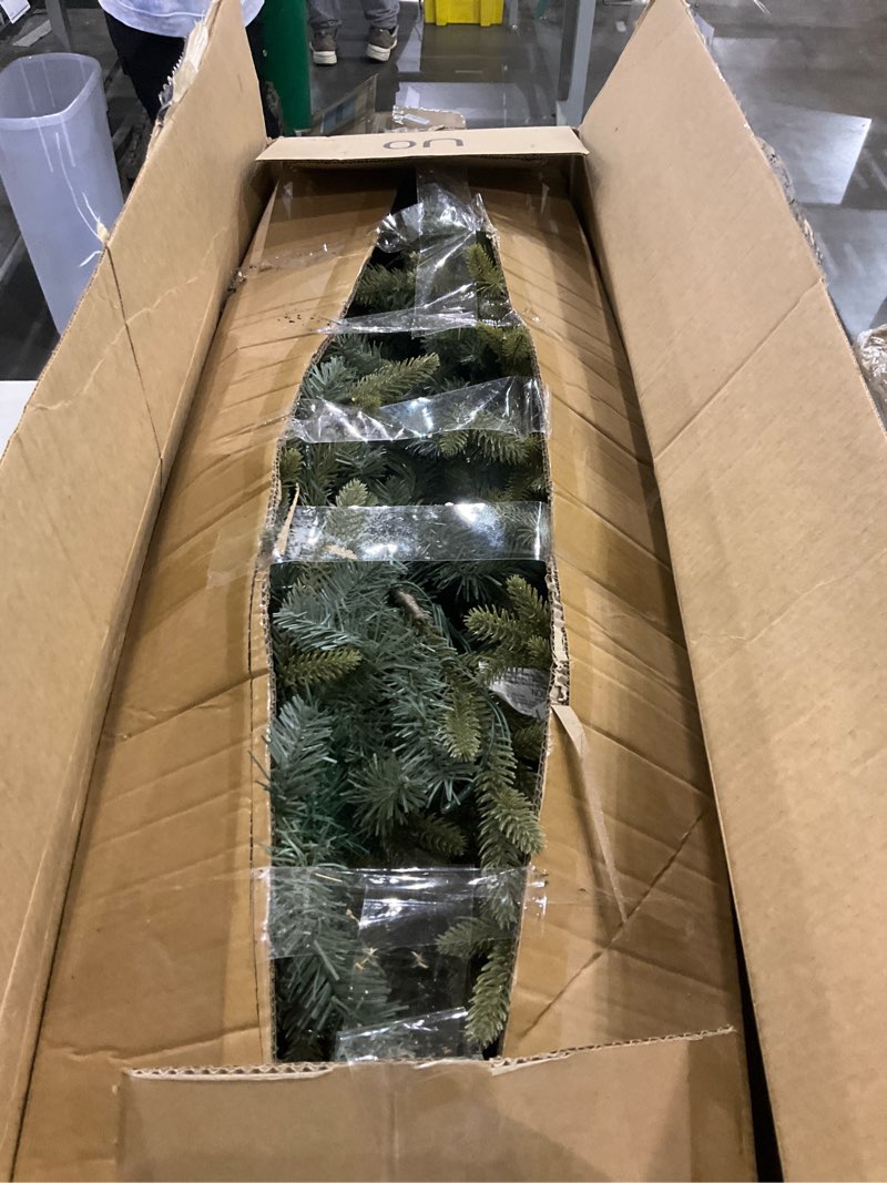 ENVEN 4FT Pre-Lit Artificial Norfolk Pine Christmas Tree – Realistic Potted Tree with 100 LED Lights