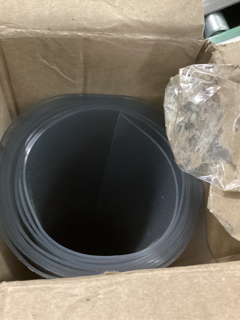 Condition photo showing Good Condition for NECAUX Custom 46 x 120 Inch Frosted Table Cover Protector, 1.5mm Thick Wood Grain Transparent Table Pad Non-Slip Tablecloth Plastic Protective Pad for Dining Room Table Conference Table Meeting Table 46" x 120" Frosted 1.5mm