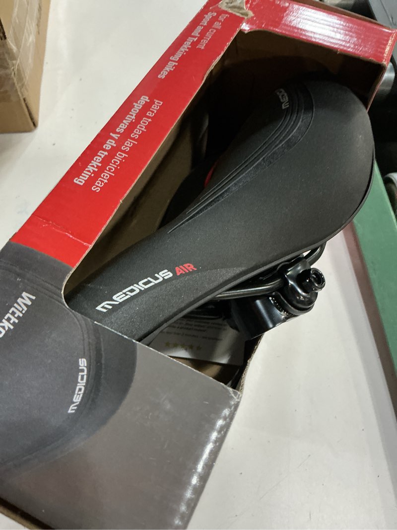 Condition photo showing Good Condition for wittkop bike seat i bicycle seat for men and women, waterproof bike saddle with innovative 5-zone-concept i exercise bike seat for bmx, mtb & road