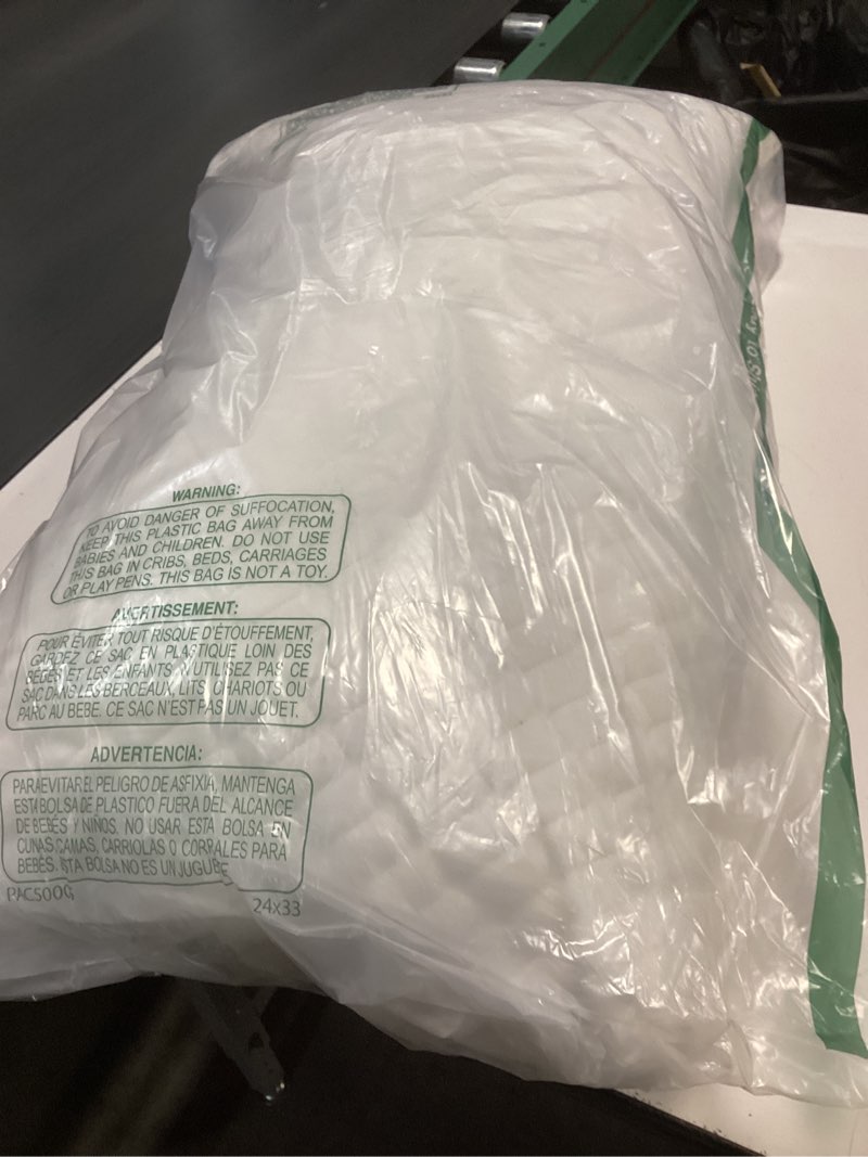 Condition photo showing Good Condition for Sidney Sleep Adjustable Curved Contour Fill Pillow – Queen Size – for Side and Back Sleepers – Neck & Shoulder Comfort Support – Extra Fill Included (White)