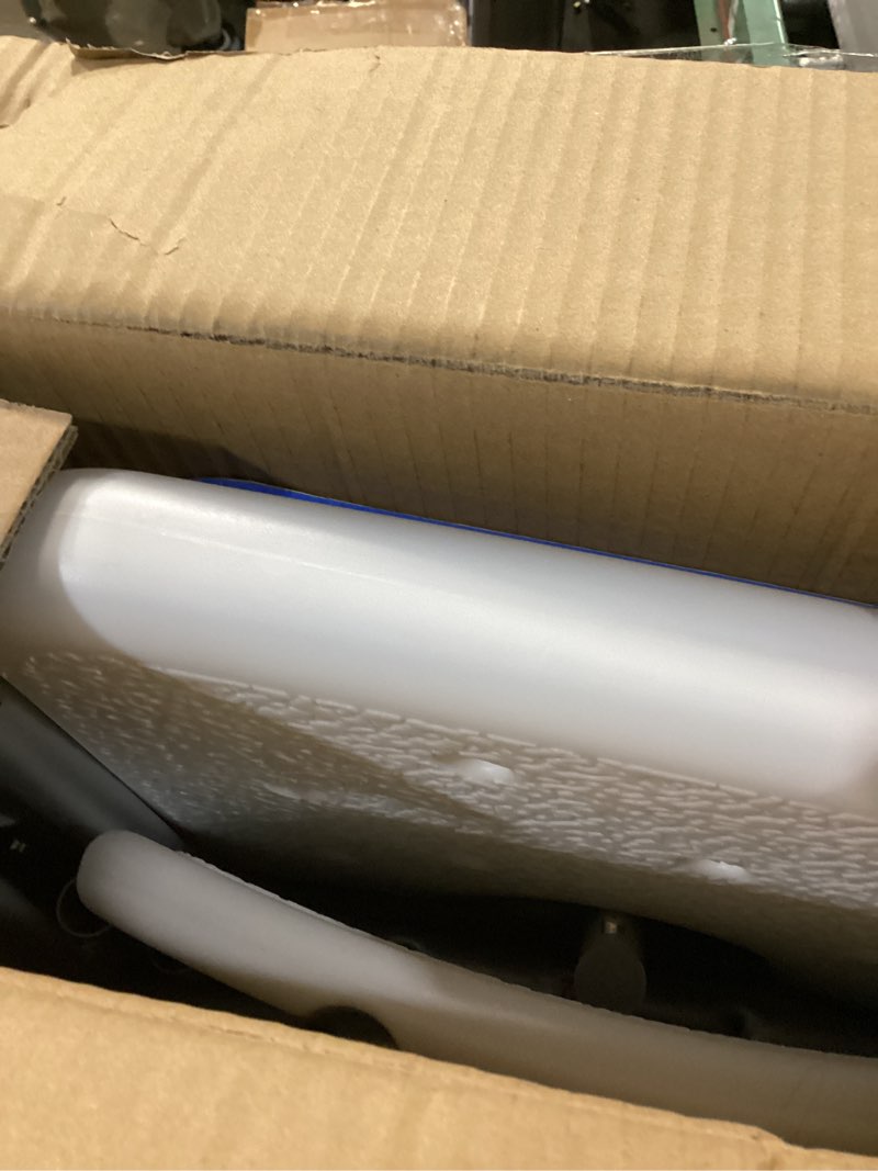 Condition photo showing Good Condition for Extra Wide Shower Chair,M-Shaped & Padded Armrests Shower Chair Bath Seat,Shower Chair with Arms and Back Heavy Duty 500lbs,Bariatric Shower Chair with Cutout Seat &Cold-Proof Pads,Tools-Free Large with Extra Wide Seat