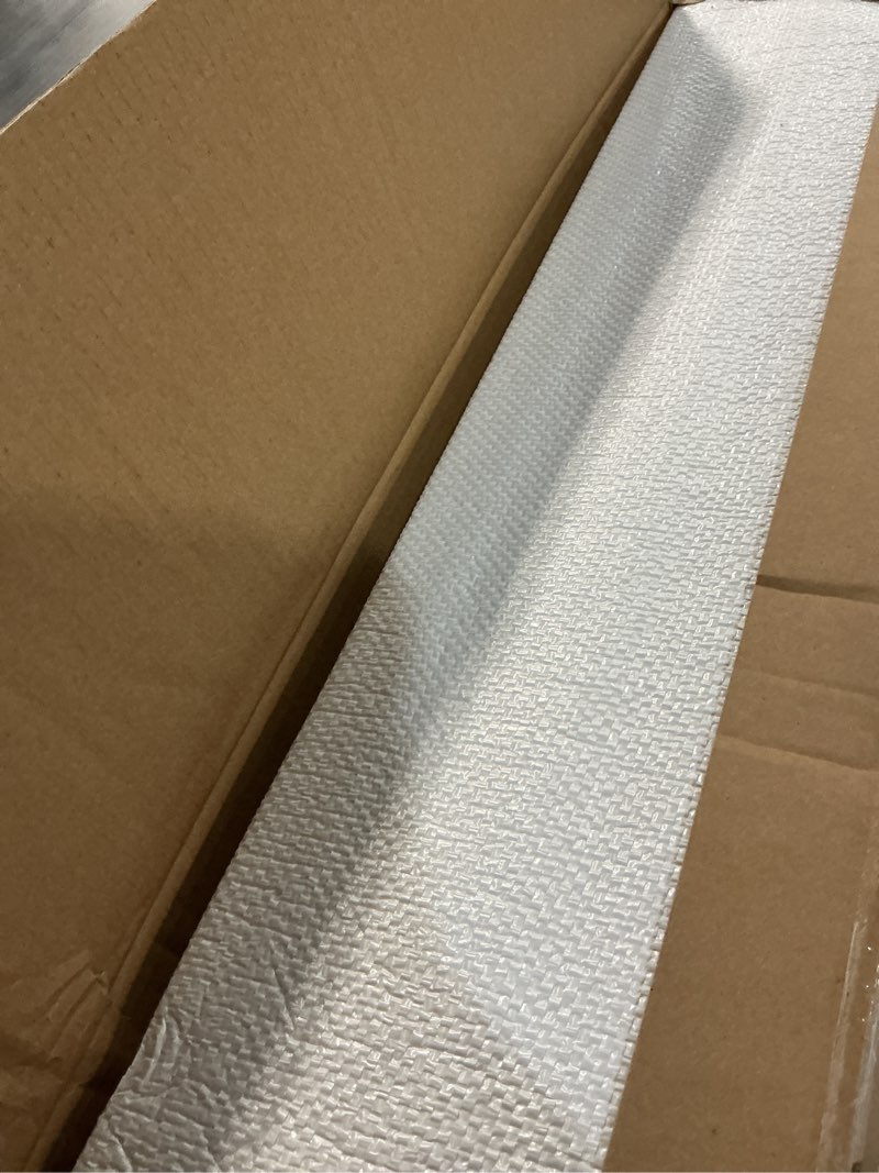 Condition photo showing As Is for 3 set peel and stick wall molding kit,premade self adhesive wainscoting panels,ready to assemble accent molding trim for interior wall moulding decor (24x60in)