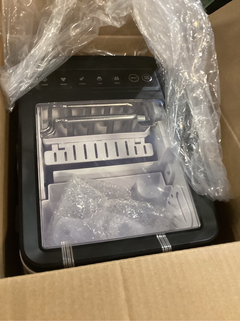 Condition photo showing Good Condition for iceman by chefman 1 lb dual-size compact ice machine, ice basket and scoop