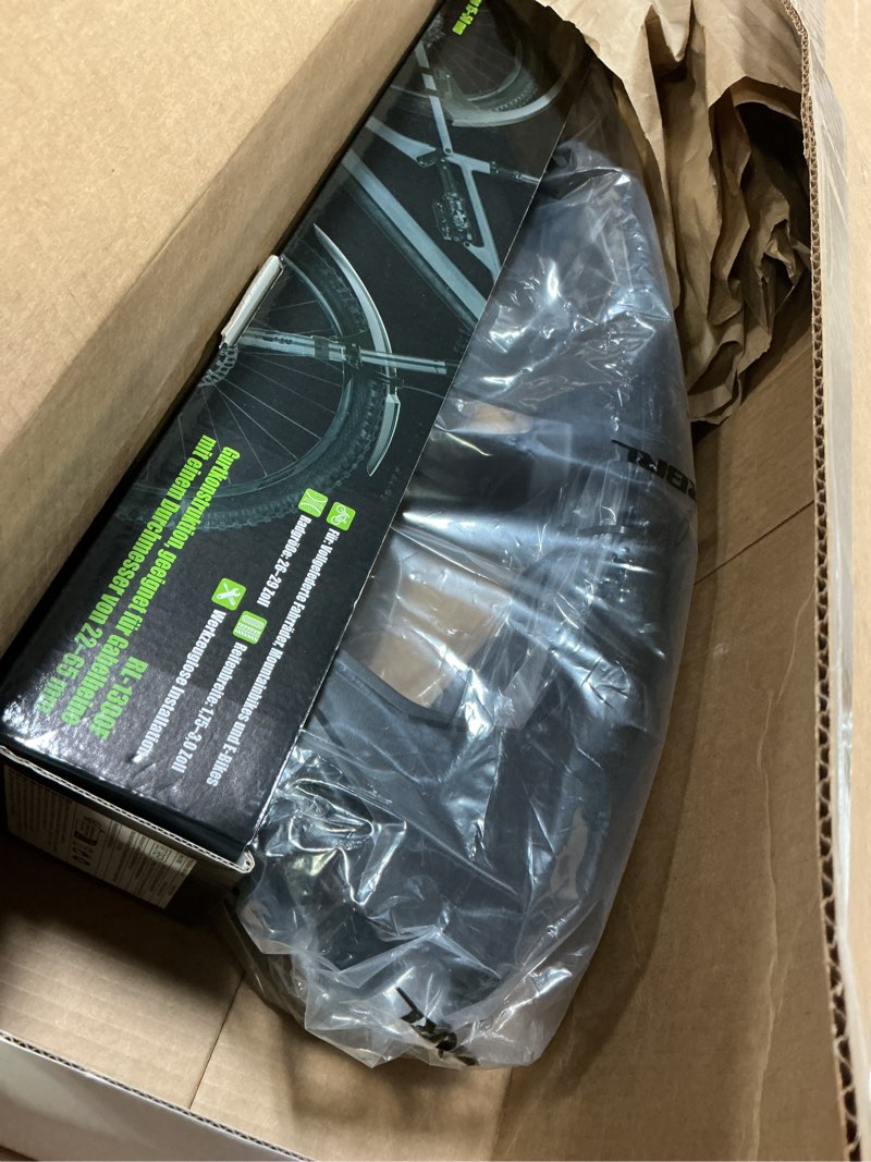 Condition photo showing Good Condition for rbrl bike fender set for mtb & e-bike – full coverage mudguards compatible with 27.5" / 29" wheels up to 3.0" – durable splash guard against mud & water – stable, tool-free installation