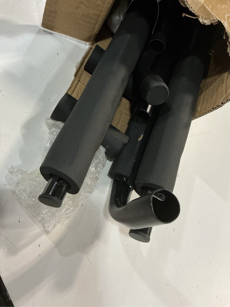 Condition photo showing As Is for pyle multi-guitar stand 7 slot display rack - universal framework designed for electric, acoustic, bass guitars & cases - foldable, portable, and protective with no-slip non-scratch padding - black 7 stand