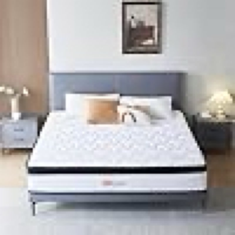 King Size Mattress, 12 Inch Memory Foam Hybrid Mattress King, Pocket Spring Mattress in a Box for Motion Isolation,Strong Edge Support, Pressure Relief, CertiPUR-US,100 Nights Trial