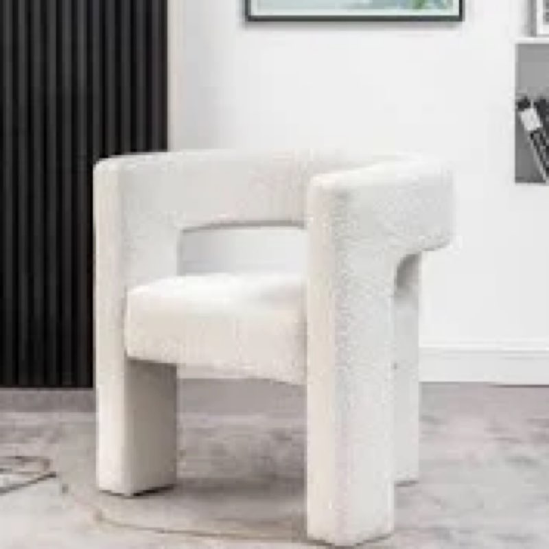 Upholstered Barrel Chair
