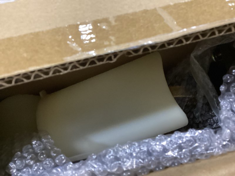 Condition photo showing Good Condition for Battery Operated Outdoor Candle Chandelier - Black and Gold Metal Globe Hanging Pendant Light with 3 Flameless Candles, Waterproof Lights for Gazebo, Pergola, Garden, Porch & Backyard