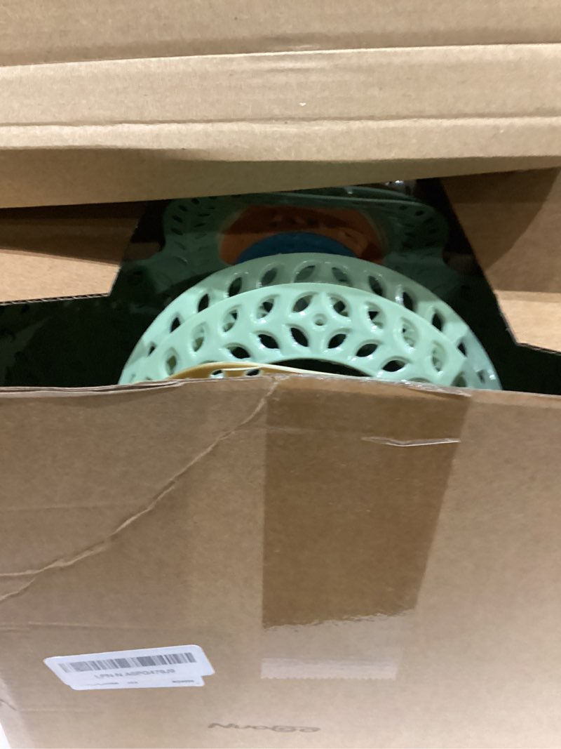 Condition photo showing As Is for Nuogo 10 Pack Plastic Basket with Handles Multicolor Oval Carry Totes Potable Multipurpose Reusable Toiletry Storage Organizer Basket for Home Bathroom Dorm Communal Showers School