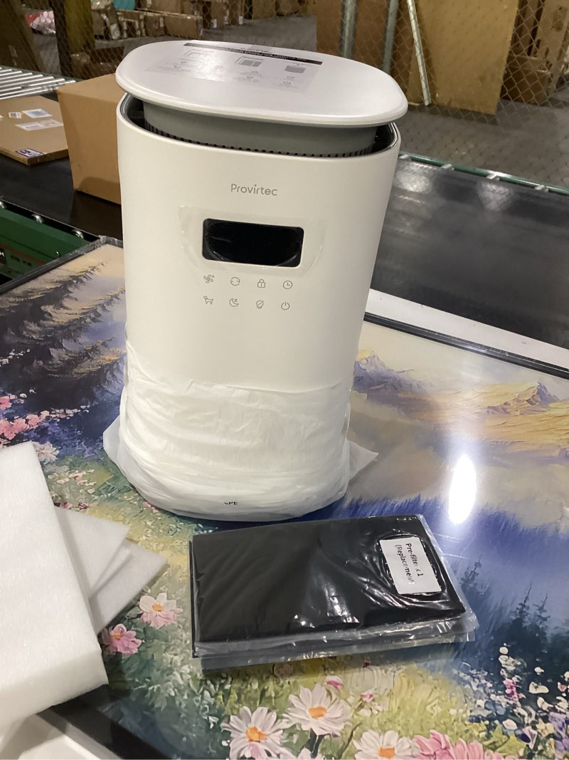 Condition photo showing New/Like New for Pro-Level Air Purifier for Home Pets, No More Pet Floating Fur, Dander & Odor Worries, 360° Wide Intake, H13 True HEPA, Auto/Pet Mode & Washable Pre-Filter,Ultra Quiet for Bedroom/Large Room