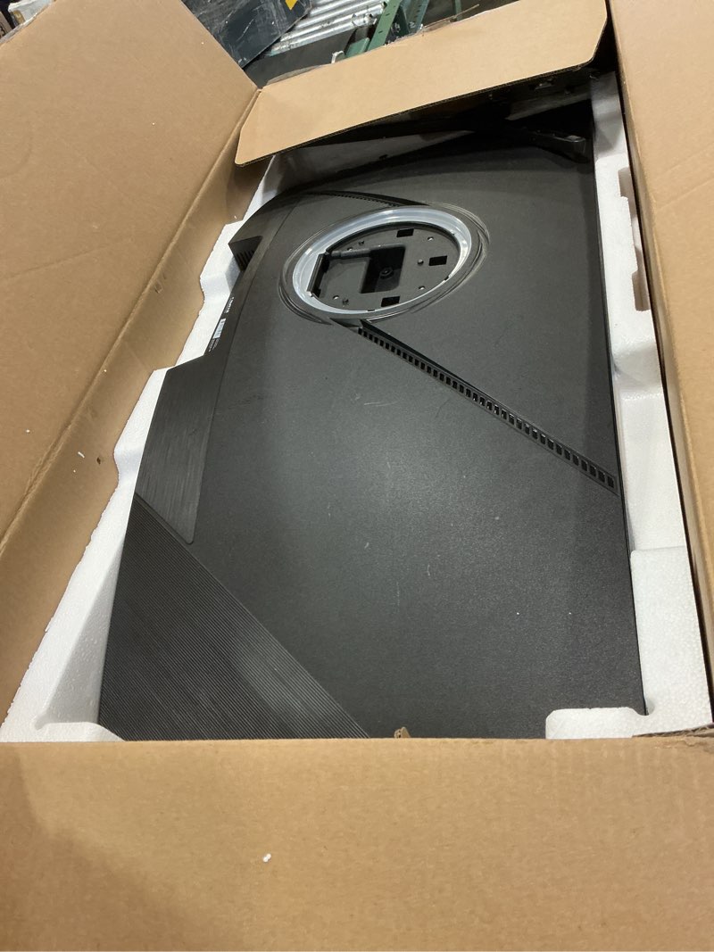Condition photo showing As Is for SANSUI 34 Inch 240Hz Ultrawide Curved Gaming Monitor UWQHD 3440×1440, 21:9 2K Curved Monitor 1500R,HDR400,Fast VA, PIP/PBP,AI Crosshair,AIPQ(Visual Enhance),MPRT 1ms,HDMI2.1*2,DP1.4*2(DP Cable Incl.) 34" Curved/UWQHD/240Hz/HDMI2.1 34" Curved/UWQHD/240Hz/HDMI2.1