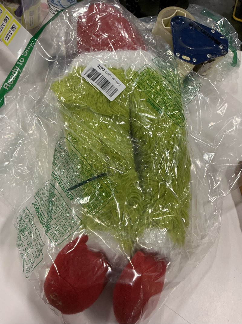 Condition photo showing New/Like New for Christmas Elf Body Furry Green Head/Arm/Legs for Christmas Tree Decorations, Christmas Tree Topper, Christmas Ornaments, Christmas Tree Ornaments for Christmas Party (Elf Legs)