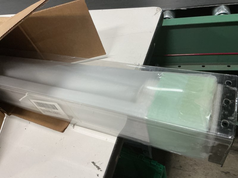 Condition photo showing Good Condition for AOSKY Cordless Zebra Blinds for Windows Pull Down Roller Window Shades Dual Layer Light Filtering Privacy for Day and Night, Free-Stop Door Shades for Home Easy to Install (25" W X 72" H, Beige) 25"W x 72"H Beige