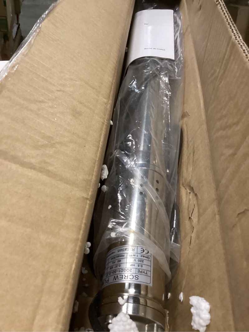 Condition photo showing Good Condition for Deep Well Submersible Pump 0.5HP, 4.4GPM 164FT, IP68 Waterproof for Industrial, Irrigation, Home Use - 2 inch