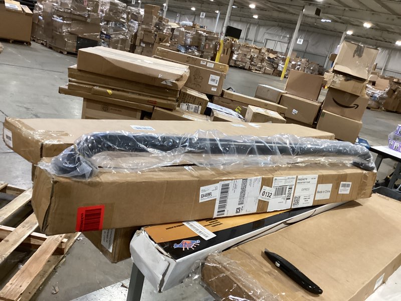 grab bar bundle for ada compliance, matte black stainless steel 1.5" diameter 3-piece set (18", 36",