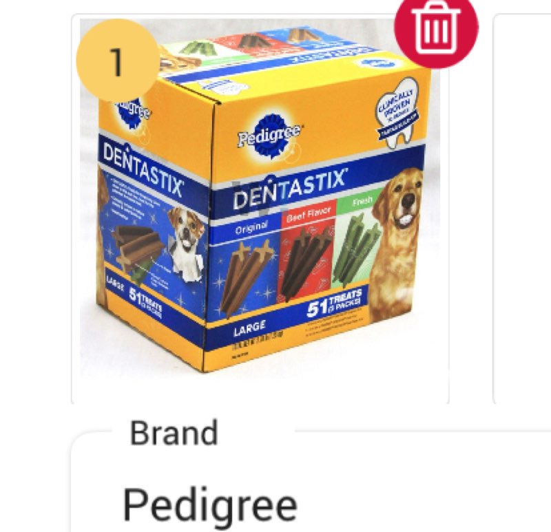 PEDIGREE DENTASTIX Large Dog Dental Care Treats Original, Beef & Fresh Variety Pack, 2.73 lb.Pack (51 Treats) (BB: 05/20(26)