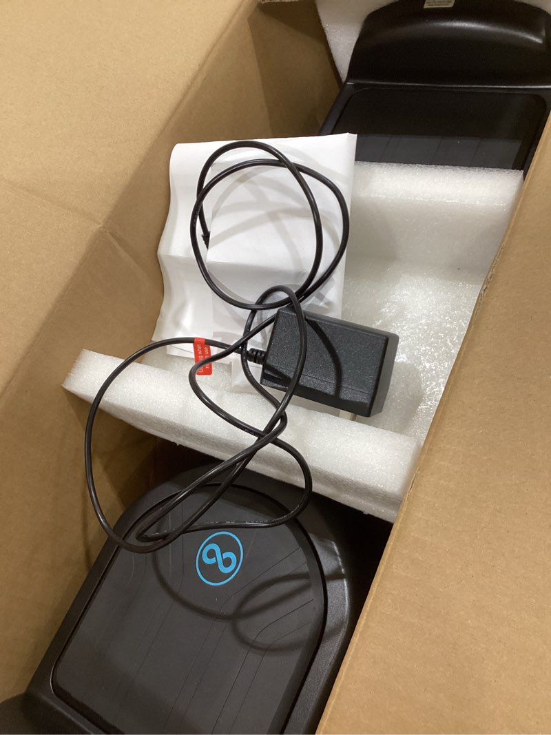 Condition photo showing Good Condition for gyroor scooter with adjustable seat attachment, 6.5" all-terrain self balancing scooter, led lights & bluetooth for kids and adults black
