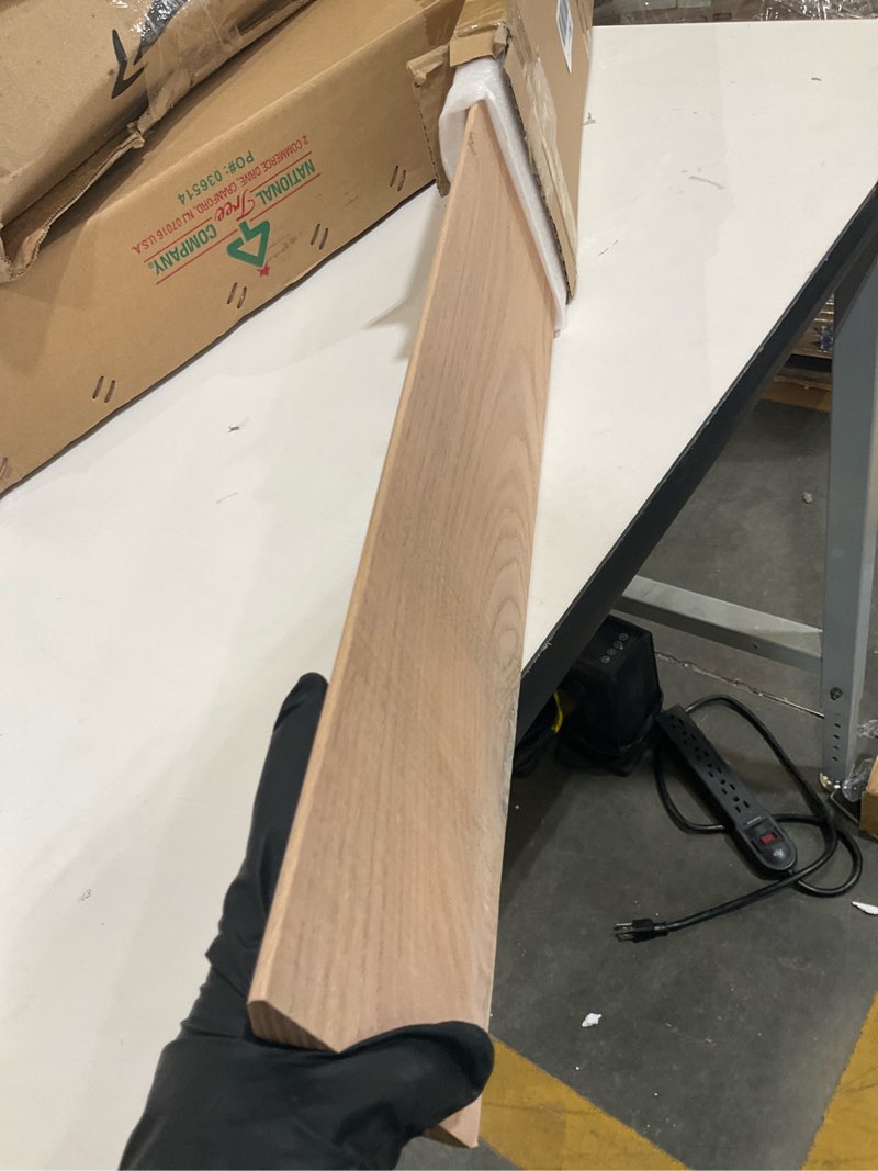 Condition photo showing As Is for hardwood flooring 