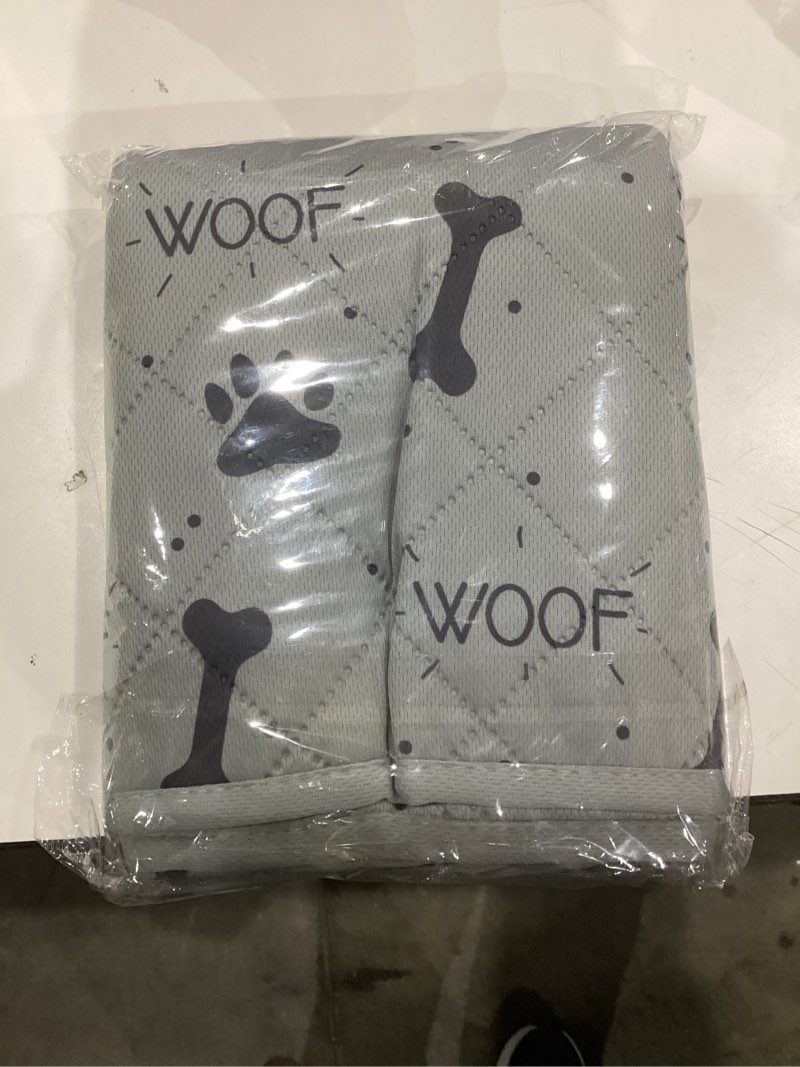 Dog Blanket, Absorbent Pet Blanket, Pet Pee Pad, Reusable Washable Puppy Training Pad, Water Absorbent Breathable Dog Pee Mat Pet Supplies Light Grey S