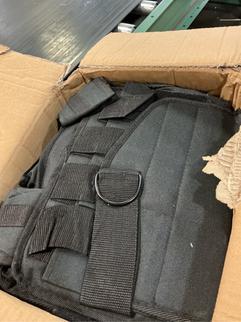 Condition photo showing Good Condition for cap barbell adjustable weighted vest | 20-150 lbs | heavy-duty workout vest with removable iron weights for strength training, cardio, running, and calisthenics 40lbs