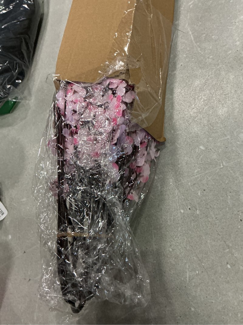 Condition photo showing Good Condition for babys breath artificial flowers, 8 bundles cherry blossom pink real touch fake silk flowers bulk for vase home office wedding spring indoor outdoor centerpiece table mother's day decorations