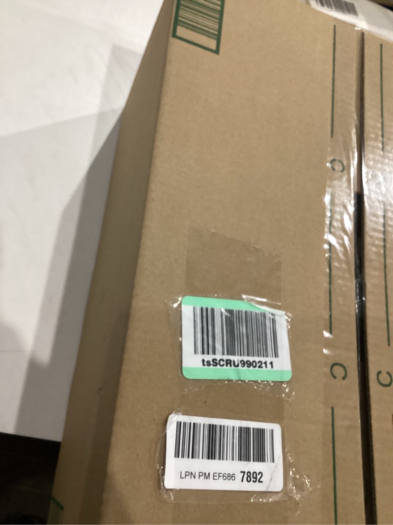 Condition photo showing As Is for Joydeco Linen Blackout Curtains for Bedroom - 100% Light Blocking 1 Panels, Light Beige Drapes 70" W x 90" L, Thermal Insulated Room Darkening Curtains for Living Room, Rod Pocket & Back Tabs Light Beige 70"W x 90"L (Pack of 1)