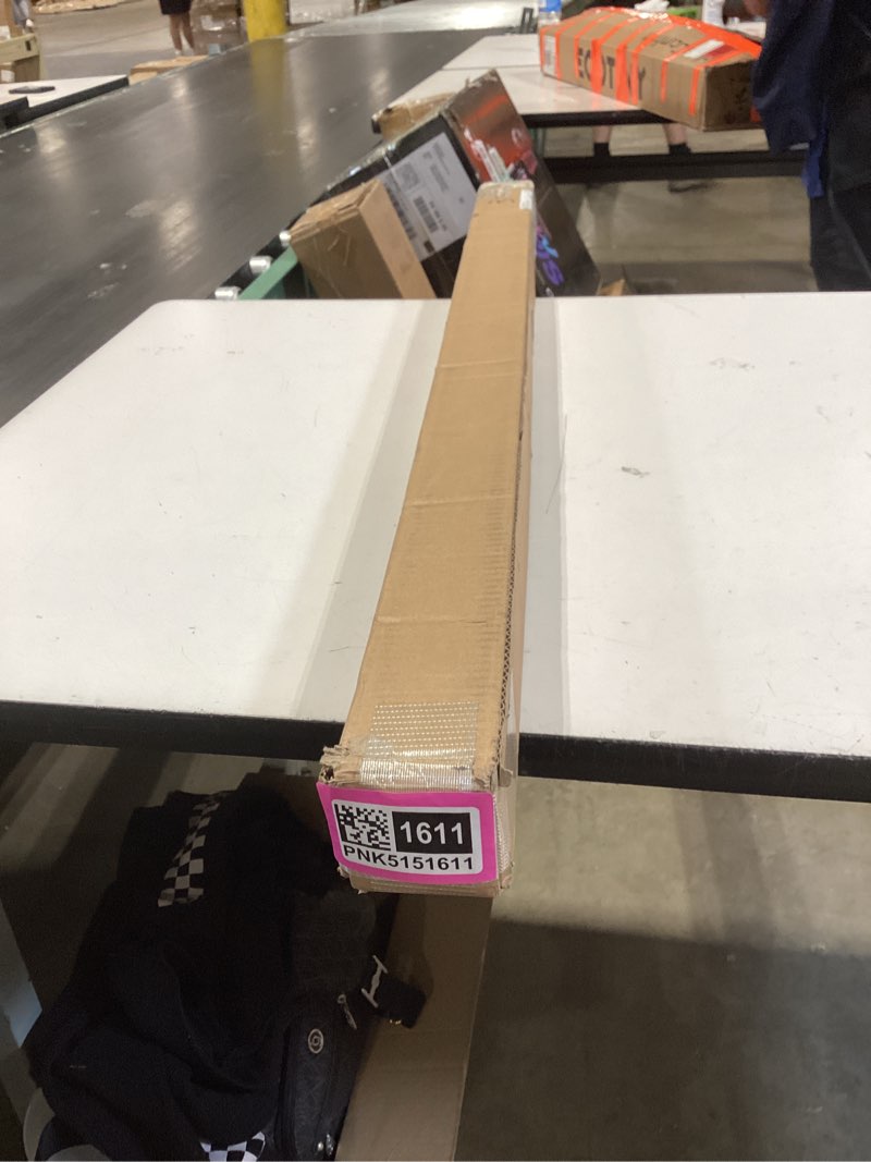 Condition photo showing New/Like New for lazblinds no drill cordless zebra blinds for indoor windows, dual layer light control roller shades for day and night, light filtering sheer shades for home, 45" w x 72" h, white white 45" w x 72" h