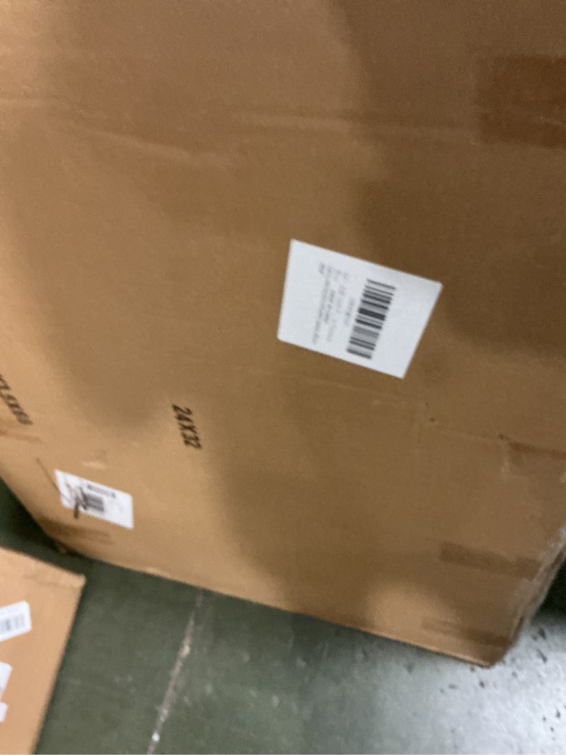 Condition photo showing New/Like New for 24x32 Picture Frame with 20x24 Mat, Display Photo 20x24 with Mat or 24 x 32 Without Mat, Wall Hanging Large 24 by 32 Poster Frame with Plexiglass, White White 24x32 inch