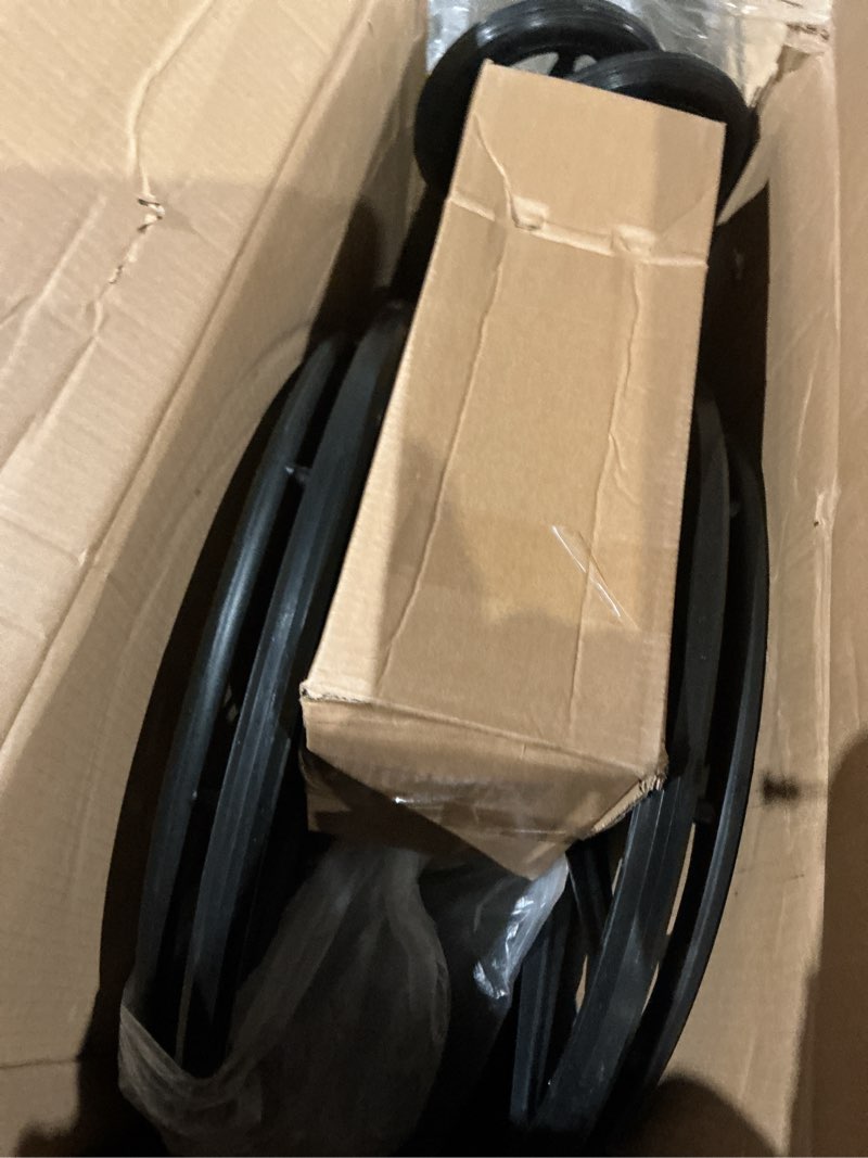 Condition photo showing Good Condition for medline lightweight wheelchair for adults with swing-back, desk-length arms, elevating leg rests; 20" x 16"d seat 20" seat width