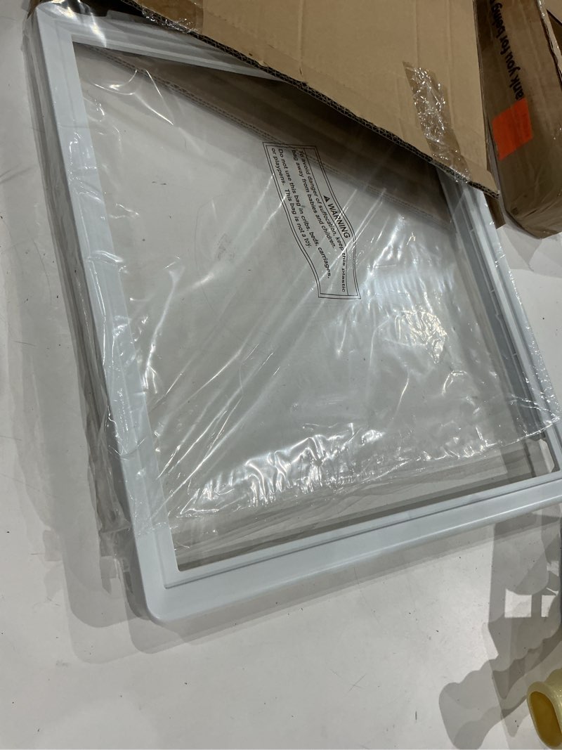 Condition photo showing Good Condition for upgraded lifetime appliance 241969501 crisper pan cover compatible with frigidaire refrigerator