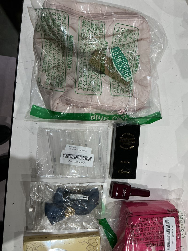 Condition photo showing As Is for assorted health and beauty lot