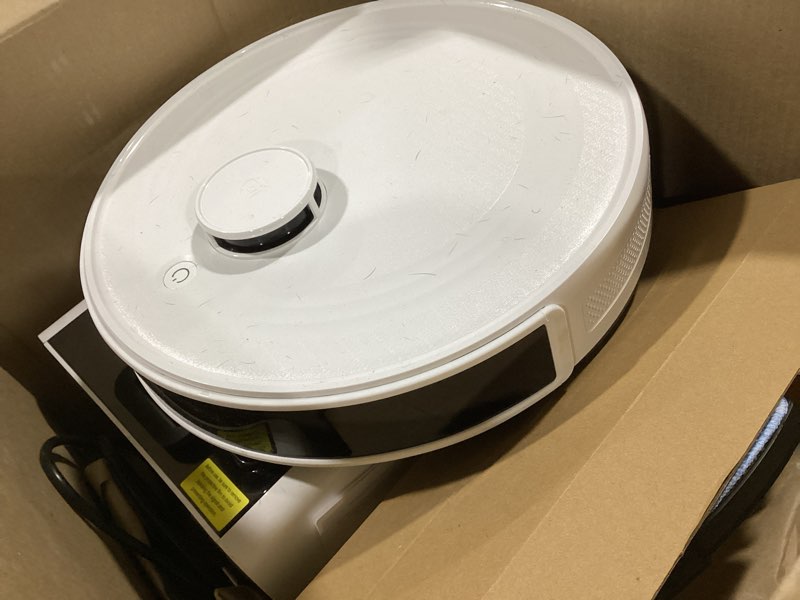 Condition photo showing As Is for Lefant LiDAR Robot Vacuum and Mop, 75-Day Self-Emptying, 6000Pa Strong Suction, Customized Cleaning, Multi-Floor Mapping, 130 Min Runtime, 2.4G/5G WiFi/Alexa/APP/iWatch, M2L Plus